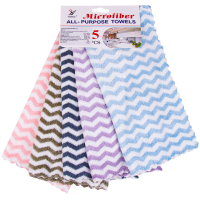 Салфетка для уборки из микрофибры Yonic, 5 шт. Салфетка для уборки из микрофибры Yonic, 5 шт.