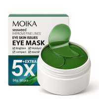 Патчи для век с морскими водорослями Molka, 60 шт./84 г. Патчи для век с морскими водорослями Molka, 60 шт./84 г.