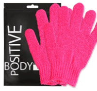 Набор Антицеллюлитная массажная перчатка Body Positive, 2 шт. Набор Антицеллюлитная массажная перчатка Body Positive, 2 шт.