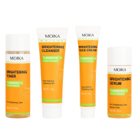 Набор косметики с куркумой и ниацинамидом Molka Набор косметики с куркумой и ниацинамидом Molka