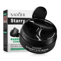 Патчи для век с бамбуковым углём Sadoer, 60 шт./ 80г. Патчи для век с бамбуковым углём Sadoer, 60 шт./ 80г.