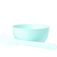 Набор: чаша + лопатка для разведения альгинатных масок, 1 шт. Набор: чаша + лопатка для разведения альгинатных масок, 1 шт.