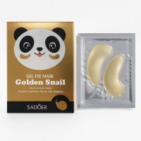 Набор масок-патчей для век SADOER, 7,9г/ 7шт. с муцином улитки Набор масок-патчей для век SADOER, 7,9г/ 7шт. с муцином улитки