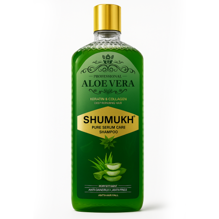 Шампунь для волос с алое вера Shumukh, 420 г.