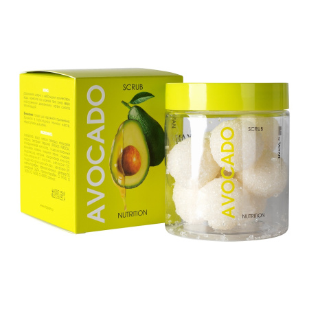 Сахарный скраб в шариках «Авокадо» TaiYan, 140гр